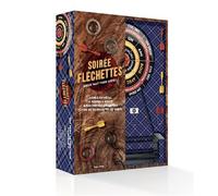 Coffret soirée fléchettes 4 verres + 4 flechettes + 1 cible en meta - Collectif - Hugo Image - Coffret - Jeux livres objets