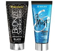 Coffret Soleo Black Bronzer Satisfaction + So Moist Après l'exposition au soleil