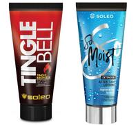 Coffret Soleo Tingle Bell bronzage effet tingle et So Moist baume hydratant à l'aloe vera et au beurre de karité
