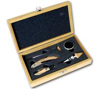 Coffret sommelier 5 pièces bambou
