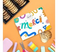 Coffret Sophia Moyen Modèle | Assortiment de Biscuits | Collection Merci | Remerciement Maîtresse Maître Atsem Nounou Collègue