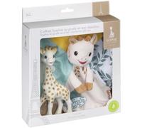 Coffret Sophie la girafe et son doudou - Blanc