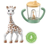 Coffret Sophie la girafe et tasse anti-fuite