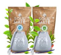 Coffret Soul Mate pour deux - 2x Soul Mate Sin Humo 500g, 2x Gourde en céramique, 2x Bombilla, Accessoires