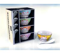 Marabout - Coffret Soupes japonaises - 4 bols, 4 cuillères et livre de recettes