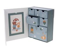 Coffret souvenirs naissance ourson gaston