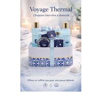 Coffret Spa Bain & Corps Voyage Thermal - Parfum Ylang Ylang - 6 Produits Bien-être