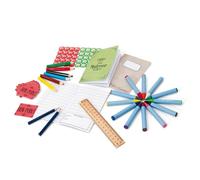 Coffret spécial maitresse - JEUJURA - 1 cahier + 2 cahiers d'exercices - 17x15x4 cm - A partir de 3 ans