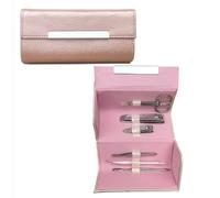 Coffret spécial pédicure - MEDIA WAVE STORE - Set 6 pièces pour manucure et pédicure avec étuis (Rose)