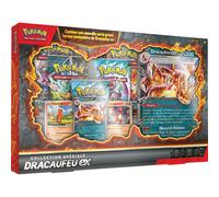 Pokémon : Collection spéciale Dracaufeu-ex du JCC Pokémon (1 Carte Promo Brillante, 2 Cartes Brillantes, 1 Carte Grand Format lenticulaire et 5 boosters)
