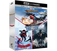 Coffret Spider-Man Cinematic Universe 3 Films Blu-ray 4K Ultra HD E