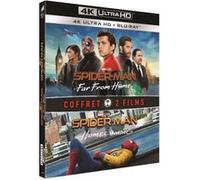 Spider-Man : Homecoming & Spider-Man : Far From Home – 4K Ultra HD + Blu-ray – Coffret