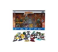 Coffret Spiderman - 18 figurines 4cm en métal - Personnages de l'univers Spiderman