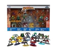 Coffret Spiderman - SIMBA.DICKIE.GROUP - 18 figurines 4cm en métal - Multicolore - Blanc - Enfant