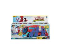 Coffret Spidey et Ses Amis : Quartier Générale Arachno-Mobile 63 CM - Set 2 en 1 Camion Transformable + 1 Carte tigre