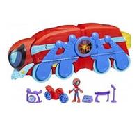 Coffret Spidey et Ses Amis : Quartier Générale Arachno-Mobile 63 CM - Set 2 en 1 Camion Transformable + 1 Carte tigre