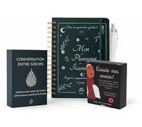 Coffret Spirituel Femme Musulmane - Planner Islamique 220 pages + Cartes Motivation & Inspiration - Conversation entre Sœurs & Écoute ma Sœur - Cadeau Foi & Bien-être