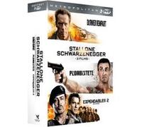 Coffret Stallone et Schwarzenegger 3 films DVD E