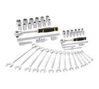 Coffret Stanley FatMax 49 pièces outils 1/4" + 1/2" + clés plates, têtes à 6 pans FMMT82827-1