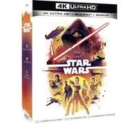 Coffret Star Wars Épisodes 7 à 9 Blu-ray 4K Ultra HD A