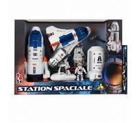 Coffret Station Spatiale avec navette astronautes et accessoires