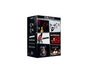Coffret Stephen King : Ça + Ça - Chapitre 2 + Doctor Sleep + Shining + Les Évadés + La Ligne Verte - 4k Ultra Hd + Blu-Ray