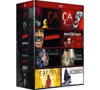Coffret Stephen King : Ça + Ça - Chapitre 2 + Shining + Misery + Doctor Sleep + La Ligne Verte + Carrie + Les Évadés - Pack - Blu-Ray