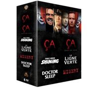 Stephen King - Coffret : Ça + Ça - Chapitre Deux + Shining + La Ligne Verte + Doctor Sleep + Misery - Pack