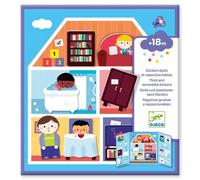 Coffret Stickers Repositionnables La Maison Djeco