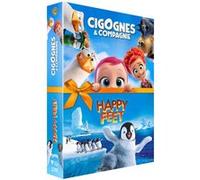 Cigognes et Compagnie + Happy Feet – DVD – Pack Warner Bros.