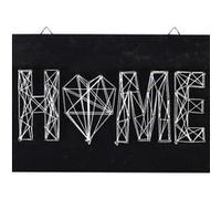Coffret String Art - Tableau noir Home déco art filaire 30 x 22 cm Noir G