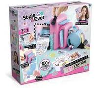 Coffret studio scrapbooking 3 en 1 enfant - 150+ accessoires - activite manuelle diy papeterie bricolage - set kit creatif et carte