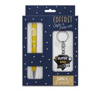 - Coffret Stylo et Porte Clés - Papy - 31118