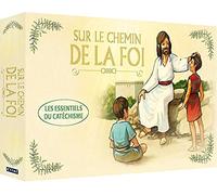 Coffret : Sur le chemin de la Foi : DVD Marie de Nazareth + La Bible Illustrée + Livre de prières + CD La chanson de l'Evangile + 1 Croix en bois