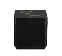 Coffret Surprise Cœur Rouge en Fer et Plastique pour Bague | Décor de Table en Volume, pour Dîner Romantique et Fête de Mariage, Idée Présent pour Fiancés