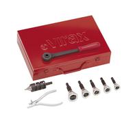 Coffret T-rax liquet 5 outils Ø12 à 22 mm avec foret et pince à pointer Virax