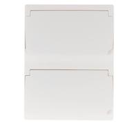 Coffret T1/T2 26 modules Blanc équpé de 8 disjoncteurs et 2 inter. diff. livré avec accessoires - Zenitech