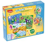 Coffret Tableaux de Gommettes Autocollantes - Maped Creativ - 5 Tableaux à Décorer + 1200 Gommettes - Loisirs Créatifs