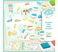 Coffret Tampons encreurs pour enfant Circulation