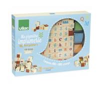 Coffret tampons VILAC : Ma première imprimerie - Jouet éducatif pour enfant de 4 ans