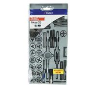 Coffret taraud et filière Tivoly - 39 pièces