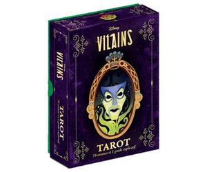 Coffret Tarot Disney Vilains + 78 cartes - Minerva Siegel - Hachette Heroes - Boîte ou accessoire - Jeux livres objets