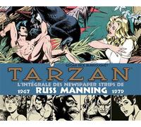 Coffret Tarzan : L'intégrale des newspaper strips 1967-1979 - Russ Manning - Graph Zeppelin Eds - Coffret - Comics