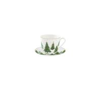 Coffret Tasse Déjeuner 40 Cl + Sous-tasse - Festive Trees - Easy Life
