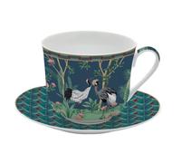COFFRET TASSE DEJEUNER EN PORCELAINE FINE MANDALAY 40 CL - EASYLIFE