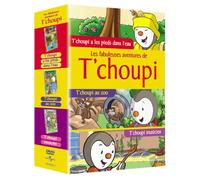 Coffret Tchoupi 3 DVD - n. 3 : Musicien / Au zoo / A les pieds dans l'eau