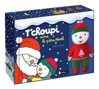Coffret: T'choupi aime le père Noël Thierry Courtin (Illustration)