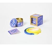 Coffret Tea Box Surprise - Mes petites étoiles en origami - le parfait secret santa !: 1 boite à thé ronde en métal - des bandelettes d'origami - des tutos - DIY