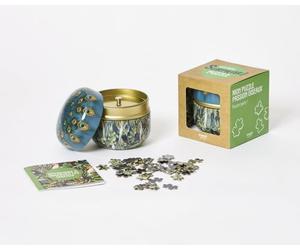 Coffret Tea Box Surprise Mon puzzle passion oiseaux - le parfait secret santa !: 1 boite à thé ronde en métal avec couvercle - 1 puzzle de 150 pièces - 1 guide d'observation - DIY