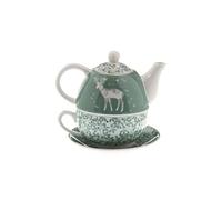 Coffret Tea for one Alice - Amadeus - Vert - G